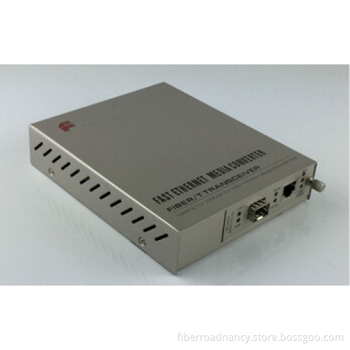 1000M Copper To Fiber Media Converter Remote Standalone